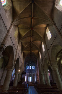 Nave of a church in Beaugency by safaribears