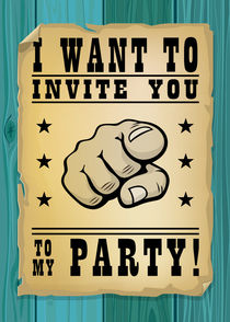 I want to invite you to my party by Maarten Rijnen