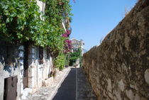 Street in Saint-Paul-de-Vence by cryptoanarchist